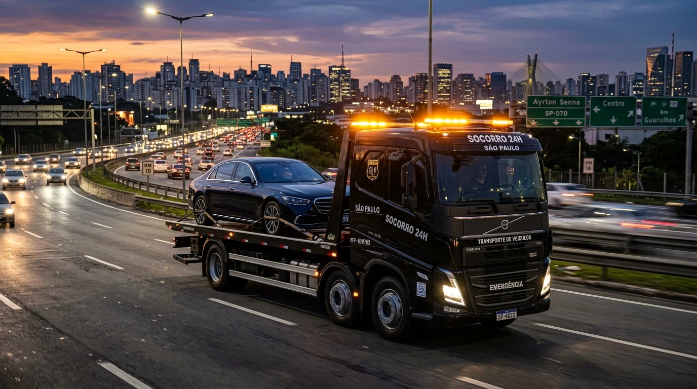 Guincho 24 Horas Plataforma em São Paulo